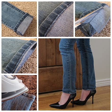 Wonderful DIY Shorten Long Jeans But Keeping The Orignal Hem