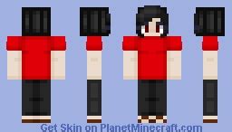 Vampire girl Minecraft Skin