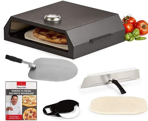 Emeril Lagasse Pizza Grill Pizza Oven Kit For Outdoor Grill Or Indoor Gas Stovetop