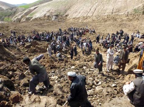 Afghanistan Landslide Families Told To Expect No More Survivors To