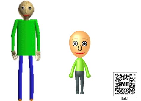 Nintendo Mii Baldi By Supercaptainn On Deviantart