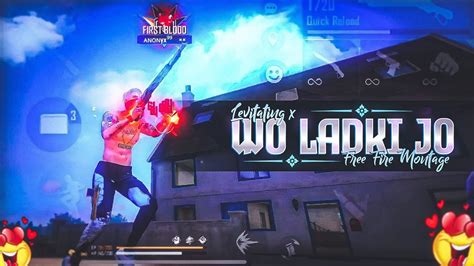 Levitating X Woh Ladki Jo Free Fire Edited Montage Free Fire Song