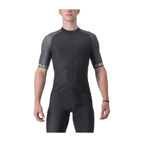 Acheter Maillot Castelli Entrata Vi Manches Courtes Noir L Au Meilleur Prix