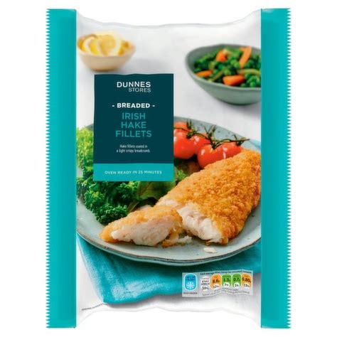 Dunnes Stores Breaded Irish Hake Fillets 430g Dunnes Stores