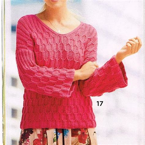 Ravelry 17 Pulli Im Wabenmuster Pattern By OZ Verlag Design Team