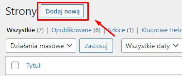 Jak Doda Podstron W Wordpress Webporady Pl