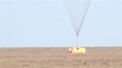 Leaky Soyuz Spacecraft Returns To Earth In Speedy Landing Space