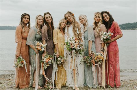 Boho Bridesmaid Dresses