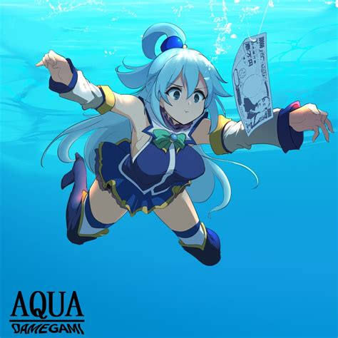 Aqua Kono Subarashii Sekai Ni Shukufuku Wo And 2 More Drawn By Momio