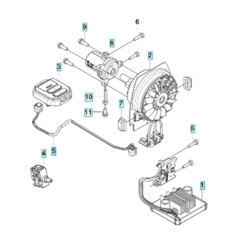 Electrical For Husqvarna 325iLK Battery Trimmer L S Engineers