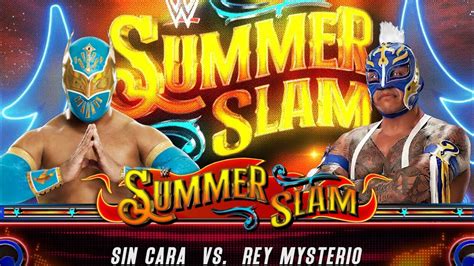 Wwe K Rey Mysterio Vs Sin Cara One On One Match Wwe K Pc