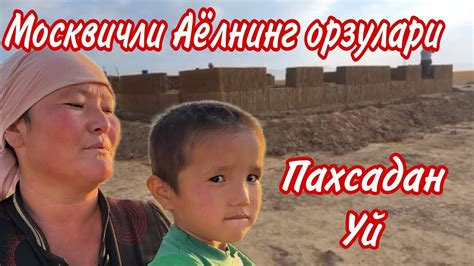 Москвичли Аёл Куйларни даштга хайдади Пахсачилар мехнати .. - YouTube