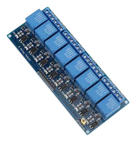 Modulo Relevadores Relay 8 Canales 5v Meses Sin Intereses