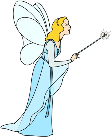 The Blue Fairy Clip Art Disney Clip Art Galore