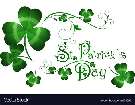 St Patricks Day Royalty Free Vector Image Vectorstock