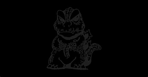Chibi Godzilla Godzilla Sticker Teepublic