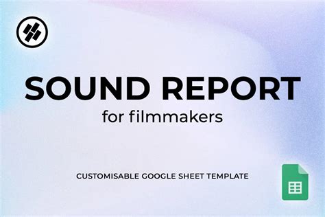 Sound Report Template Fourtify