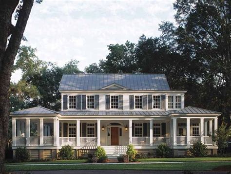 Country Home With Wrap Around Porch Porch House Plans Island House Southern Living House Plans