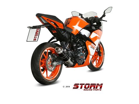 Storm Gp Schwarz Ktm Rc Auspuff Ab Storm Mivv Auspuff De