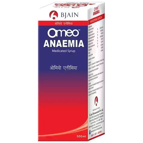 Omeo Anaemia Syrup 500ml Uses Price Dosage Side Effects Substitute