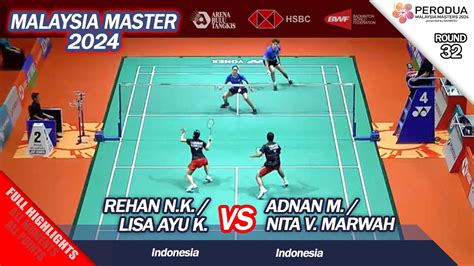 Malaysia Master Rehan Lisa Vs Adnan Nita R Xd Full