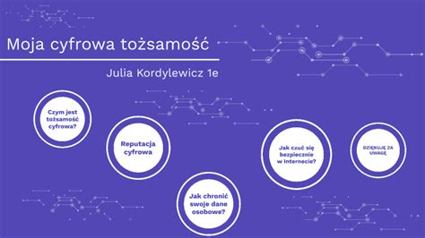 Moja tożsamość cyfrowa by Julia Kordylewiczzz on Prezi