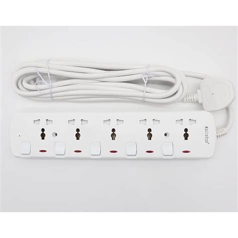 Buy Power Extension Cord Meter Power Strip With Surge Protection