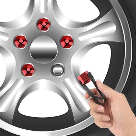 Car Styling Pcs Mm Bolt Rim Car Wheel Nut Caps Universal Dust