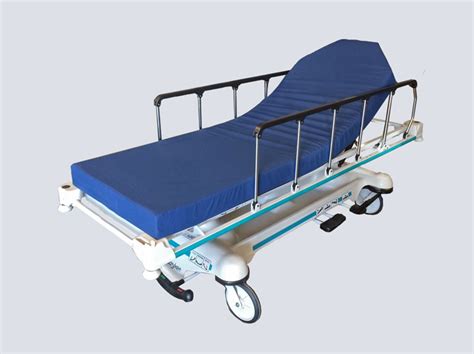 Gurney - Stryker 721 Hospital Style (Teal Blue) - A-1 Medical Integration