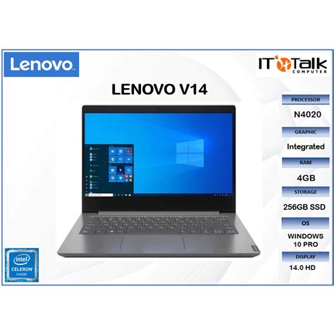 Jual Lenovo V N Gb Ssd W Pre Grey Shopee Indonesia