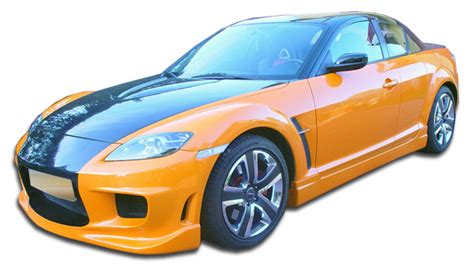 2011 Mazda RX8 Sideskirts Body Kit 2004 2011 Mazda RX 8 Duraflex I