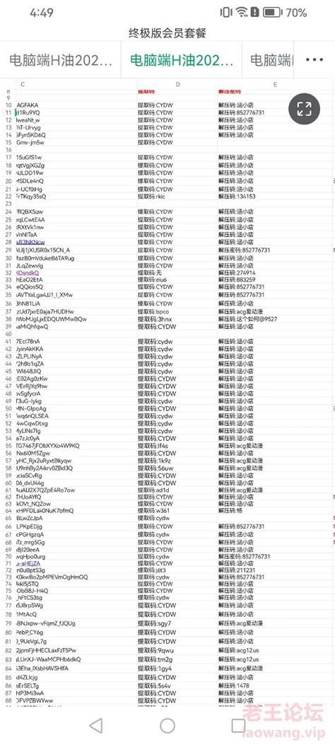 【pc 安卓】黄油合集（内附两千款以上黄油下载地址、解 老王论坛