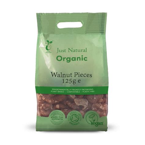 Just Natural Organic Walnut Pieces Just Natural