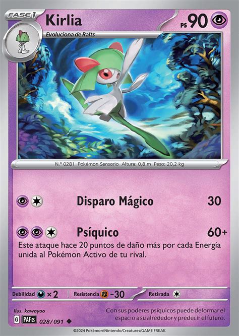 Kirlia Destinos De Paldea Trading Card Game Pok Mon