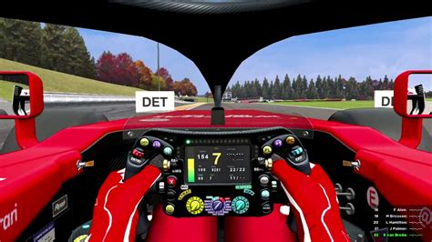 F1 Halo Onboard View Drivers Eye At Spa Is Visibility A Problem