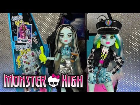 Monster High Skulltimate Secrets Frankie Stein Doll Unboxing Youtube