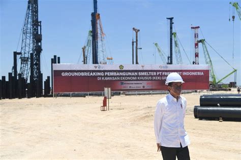 Produksi Grasberg Hanya 300 000 Ton Dari Mana Smelter 1 7 Juta Ton