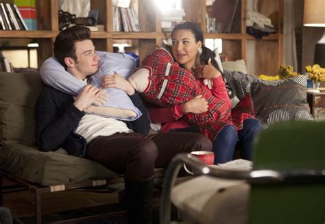 Kurt And Santana With Silly Boyfriendgirlfriend Arm Pillows Glee