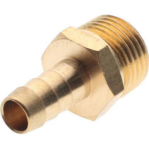 Штуцер пневматический (3/8"M - елочка 12 мм) ЭВРИКА ER-MH06/08 ...