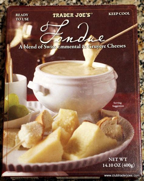 Trader Joes Swiss Fondue Club Trader Joes