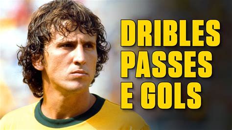 ZICO Melhores Gols Dribles E Passes YouTube