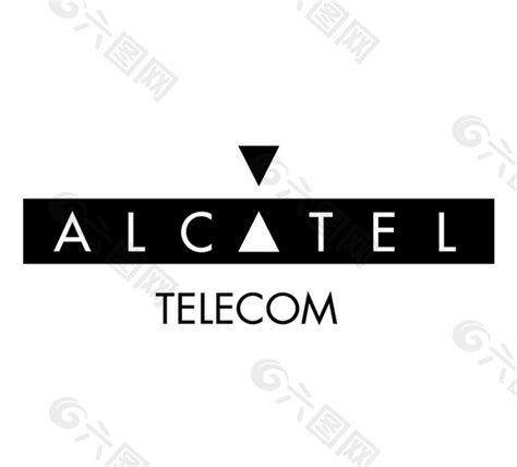 Alcateltelecom Logo设计欣赏 Alcateltelecom通讯公司标志下载标志设计欣赏设计元素素材免费下载图片编号