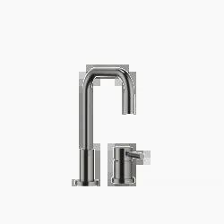 Meta Brushed Dark Platinum Kitchen Faucets Two Hole Mixer With