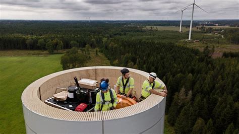 Peut on fabriquer un parc éolien en bois Rencontrez la start up