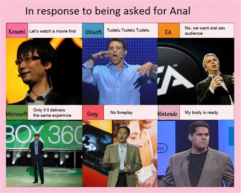 Game Companies Respond To Being Asked For Anal Zelda S Response