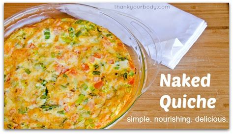 Recipe Naked Quiche