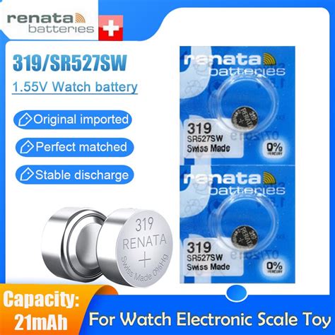 Renata Watch Battery Sr Sw Renata Silver Battery Renata Swiss