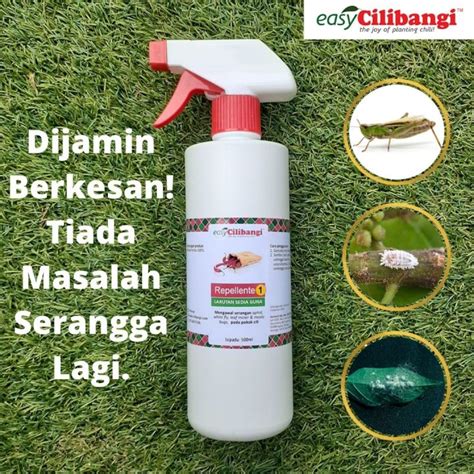 Racun Serangga Organik Repellente 1 Sedia Guna 500ml Cilibangi Kawal