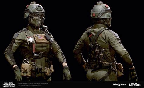 Artstation Call Of Duty Modern Warfare 2019 Roze Season 4 Operator