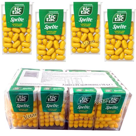 Tic Tac Sprite Flavoured Limited Edition G Ebay